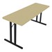 Alulite Aluminum Training Table - Shown w/ Roman II legs